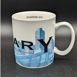 Vintage 2002 Starbucks Calgary Mug As Is Stampede City Skyline Series One